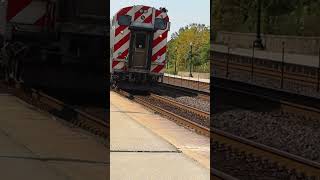 Metra 87 leaving Wheaton Illinois [upl. by Kristin]