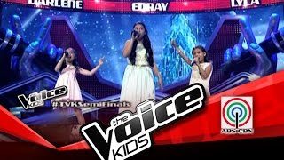 The Voice Kids Philippines Semi Finals quotLet It Goquot by Darlene Edray amp Lyca [upl. by Philipines]