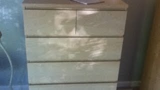 Ikea MALM 6 drawer dresser assembly [upl. by Enneira]