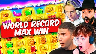 Sugar Rush Max Win Top 5 World Record Wins XQC Roshtein AyeZee  The Boys Donde Kazlic [upl. by Gujral]