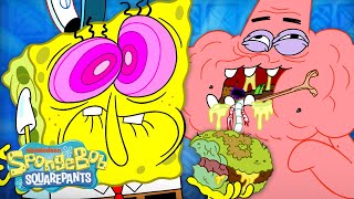 SpongeBob Characters Eating Things They Shouldnt 🤢  30 Minute Compilation  SpongeBob [upl. by Llennehc587]