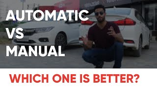 Automatic Vs Manual Car  Which Is Better For India  2020 [upl. by Narhem]