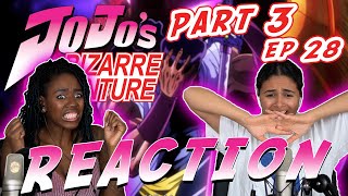 JBA Stardust Crusaders Part 3 Episode 28  quotAnubis Part 1quot REACTION [upl. by Acinelav]