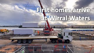 First homes arrive at Wirral Waters [upl. by Nived]