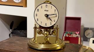 Kundo 400 days torsion pendulum clock mechanical 1950 [upl. by Yltneb]