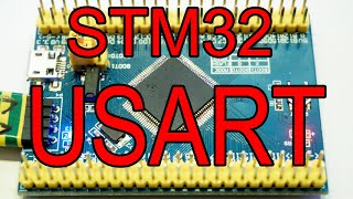 STM32 USART transmit and receive messages [upl. by Akkahs]