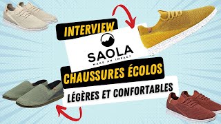 ITW Saola Shoes  Des chaussures écologiques confortables et légères [upl. by Tayib]