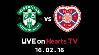 Hibernian vs Hearts  LIVE on Hearts TV [upl. by Ignatia639]