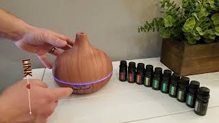 Essential Oil DiffuserUltimate Aromatherapy Diffuser amp Essential Oil Set [upl. by Hollington]