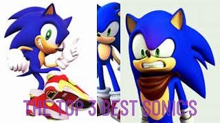 Top 3 best Sonic [upl. by Ecyle]