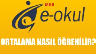 EOkul Ortalama Öğrenme [upl. by Mulloy]