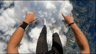 From 0 to 200 Skydives Compilation Skydive Deland [upl. by Nehtiek]