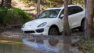 Porsche Cayenne Offroad Test  SpeedingToday [upl. by Annibo]