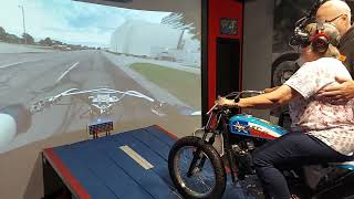 EVEL KNIEVEL  13 car Motorcycle Jump [upl. by Eimerej125]