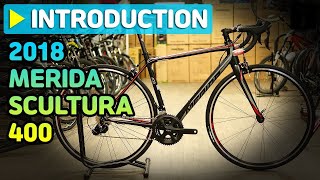 2018 MERIDA SCULTURA 400 ROAD BIKE 메리다 스컬트라 400 로드자전거 [upl. by Enrak810]