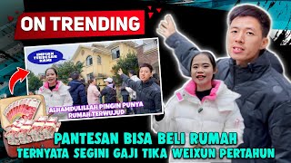 Gila Gaji Pertahun DAILY TIKA WEIXUN DI CHINA Dari YouTube Tembus Segini [upl. by Odnavres980]