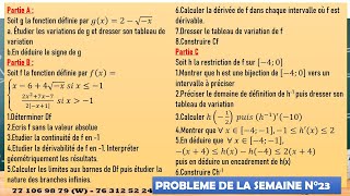 ⏰PROBLEME DE LA SEMAINE⏰ N°23 TS2 🔥🔥🔥 [upl. by Keyek843]