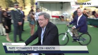 20220804 GROSSETO  PARTE FESTAMBIENTE 2022 CON I MINISTRI [upl. by Chrystal]