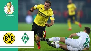 Borussia Dortmund vs Werder Bremen 57 Pen  Highlights  DFBPokal 201819  Round of 16 [upl. by Davey78]