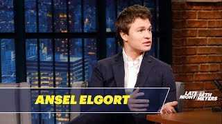 Ansel Elgort Kept the Car From Baby Driver [upl. by Lunnete]