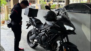 VERSYS 650 First Service 1000KM [upl. by Kelbee]