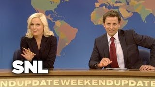 Weekend Update Really With Seth and Amy on DADT  Saturday Night Live [upl. by Barker]