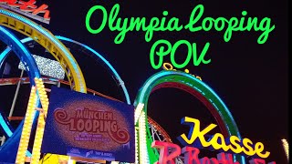 Olympia LoopingMunich Looping POV  Winter Wonderland 202122 [upl. by Alene]