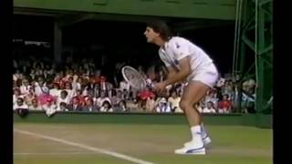 Wimbledon 1987 QF  Jimmy Connors v Slobodan Zivojinovic [upl. by Dleifniw]