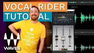 Waves Vocal Rider Tutorial [upl. by Kemble]