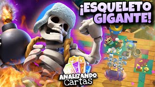 ☠️¡ANALIZANDO al ESQUELETO GIGANTE Clash Royale💣 Mazo de ESQULETO GIGANTE 💀 Mazo de GIGANTE NOBLE 👑 [upl. by Munmro]