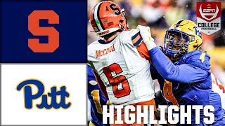 Syracuse Orange vs Pittsburgh Panthers  Full Game Highlights  ESPN College Football [upl. by Almeta]