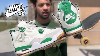 Is the Nike SB Jordan 4 good for Skating [upl. by Michael417]