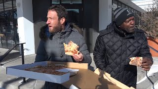 Barstool Pizza Review  Frank amp Andrea Pizza With Special Guest Emmitt Smith [upl. by Annoid526]