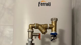 Boiler Electric Ferroli Titano Twin 50 [upl. by Nnaharas165]