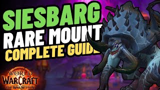 How to Get the Siesbarg Mount from Tkaktath in WoW The War Within  Rare Mount Guide [upl. by Fesoy]