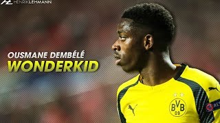 19 Year Old Ousmane Dembélé  Dortmund  Goals amp Skills [upl. by Staffard]