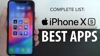 Best Apps for the iPhone XS  Complete App List [upl. by Ardnaeel109]