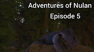 ARK Adventures of Nulan unedited Episode 5  velonasaur taming [upl. by Akemot]