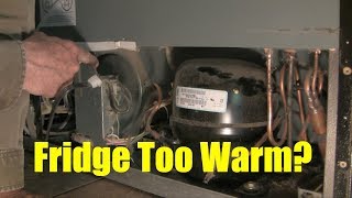 How to investigate and fix a fridge that is too warm [upl. by Uv]