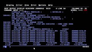 Basics of Running COBOL  JCL and Checking Output on IBM Mainframe [upl. by Clarinda]