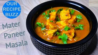 Matar Paneer Masala Restaurant style Matar Paneer at home  Matar paneer recipe  Matar paneer [upl. by Annoved]