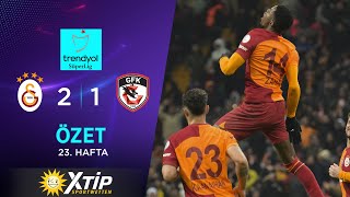 MERKUR BETS  Galatasaray 21 Gaziantep FK  HighlightsÖzet  Trendyol Süper Lig  202324 [upl. by Sheeb]