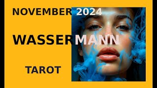 WASSERMANN NOVEMBER 2024 ★ Die alte Welt verlassen ★ TAROT ORAKEL [upl. by Halyahs709]