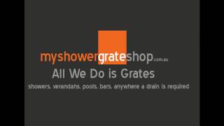 shower grate installation myshowergrateshopcomau [upl. by Lemart787]