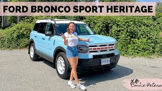 2023 Ford Bronco Sport Heritage Fun Retro Styling but … Fun to Drive [upl. by Amapuna]