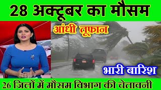 28 अक्टूबर का मौसम today weather update heat wave Mausamkijankari Lucknowweather आजकामौसम [upl. by Delamare]