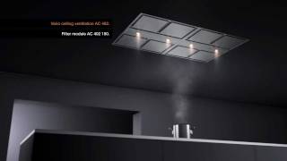 plafondventilatie  ventilation de plafond  Gaggenau [upl. by Ajnek170]