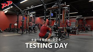 TESTING DAY FORCE PLATE JUMPS THIGH PULL CHAIN FRONT SQUATS amp VIBES [upl. by Cirded]