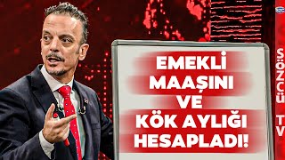 İşte Emekli Maaşı Zam Oranı ve Kök Aylık Hesabı Emin Yılmaz Rakam Verdi [upl. by Ysle]