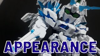 THE MECHA BASE SD Unicorn Gundam Perfectibility Appearance [upl. by Lleumas]